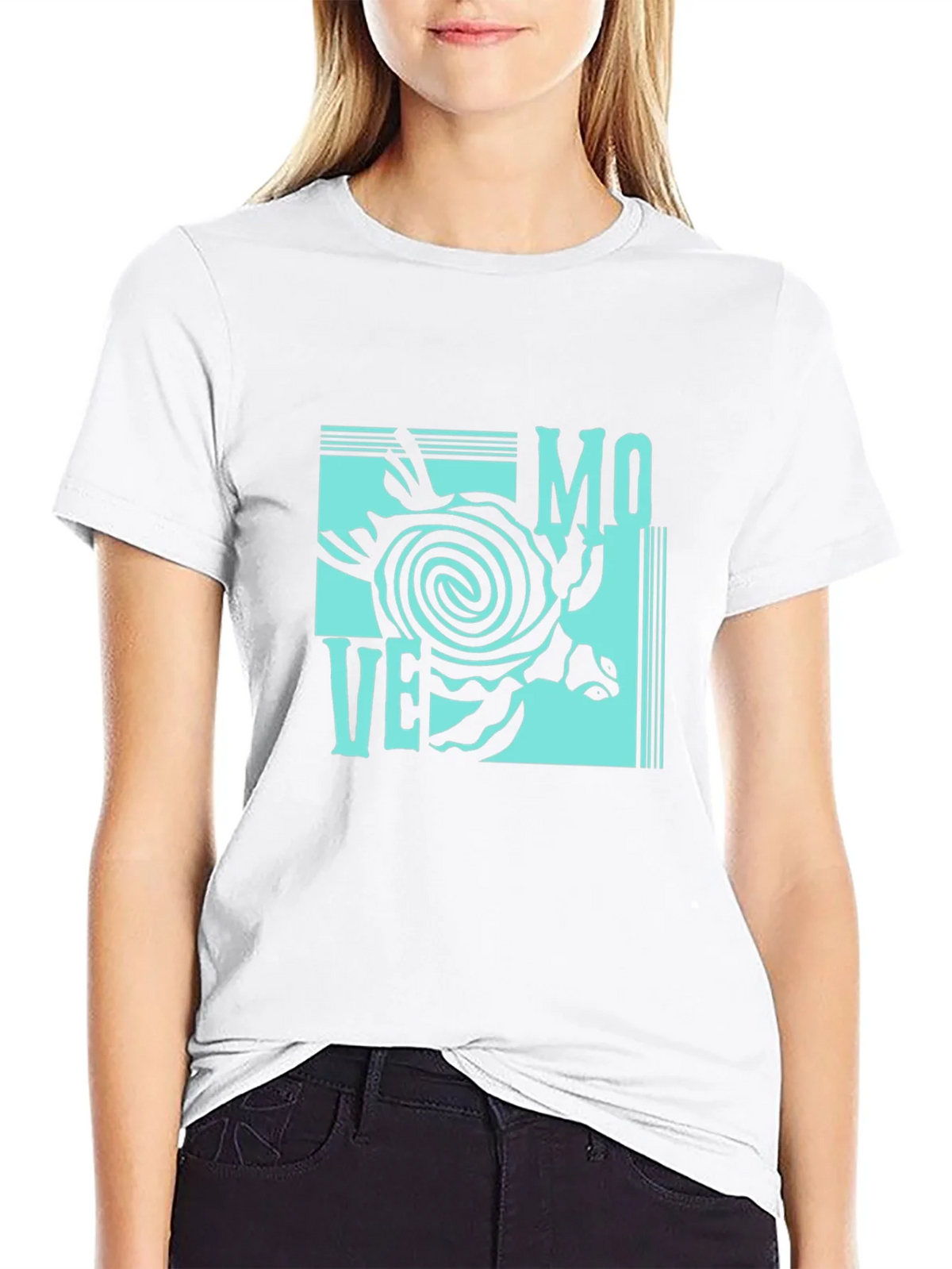 Move Turtle Graphic T-Shirt product image 2