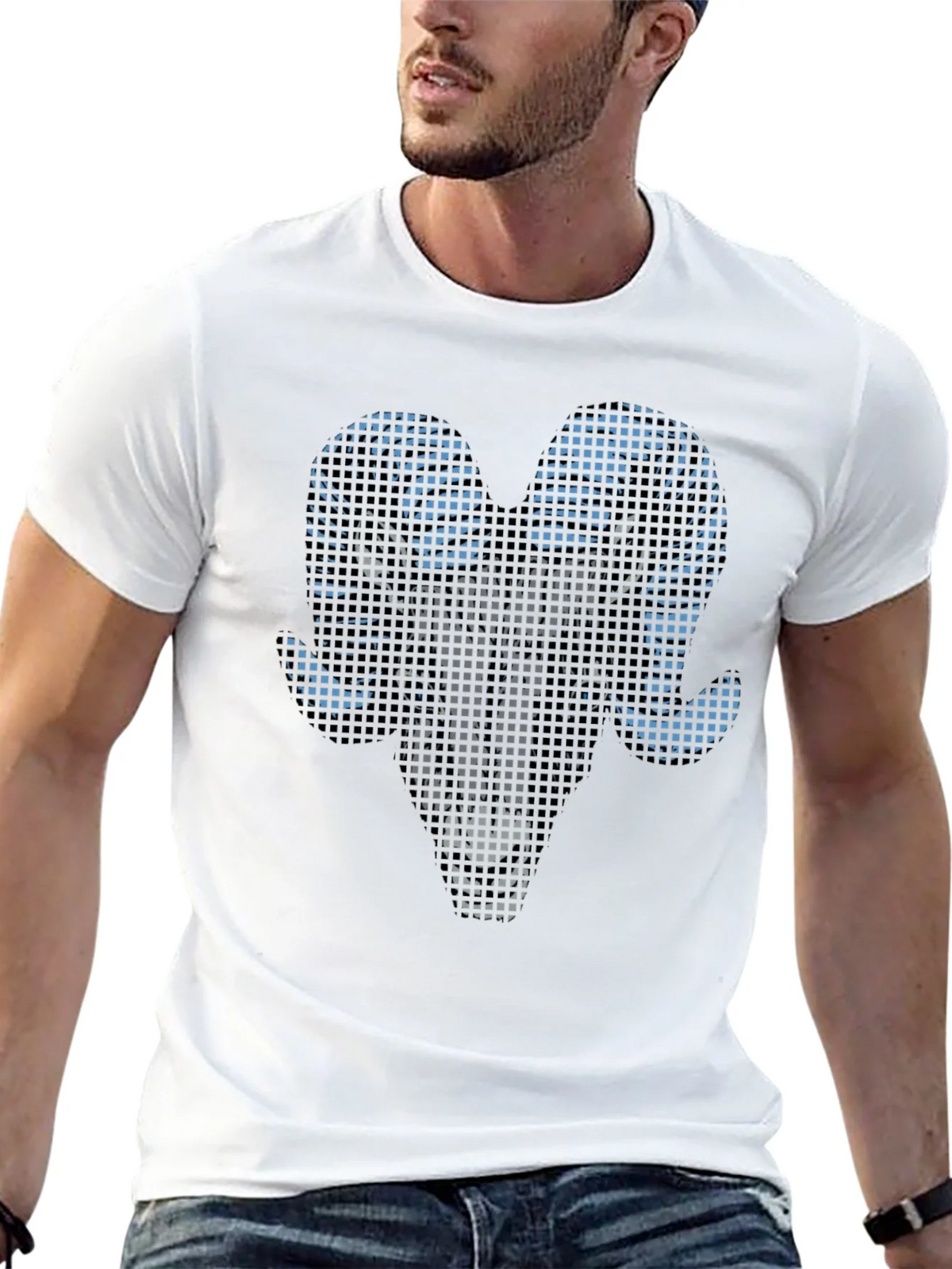 Ram Graphic Tee - Mens Black Casual Short Sleeve Shirt product image 12