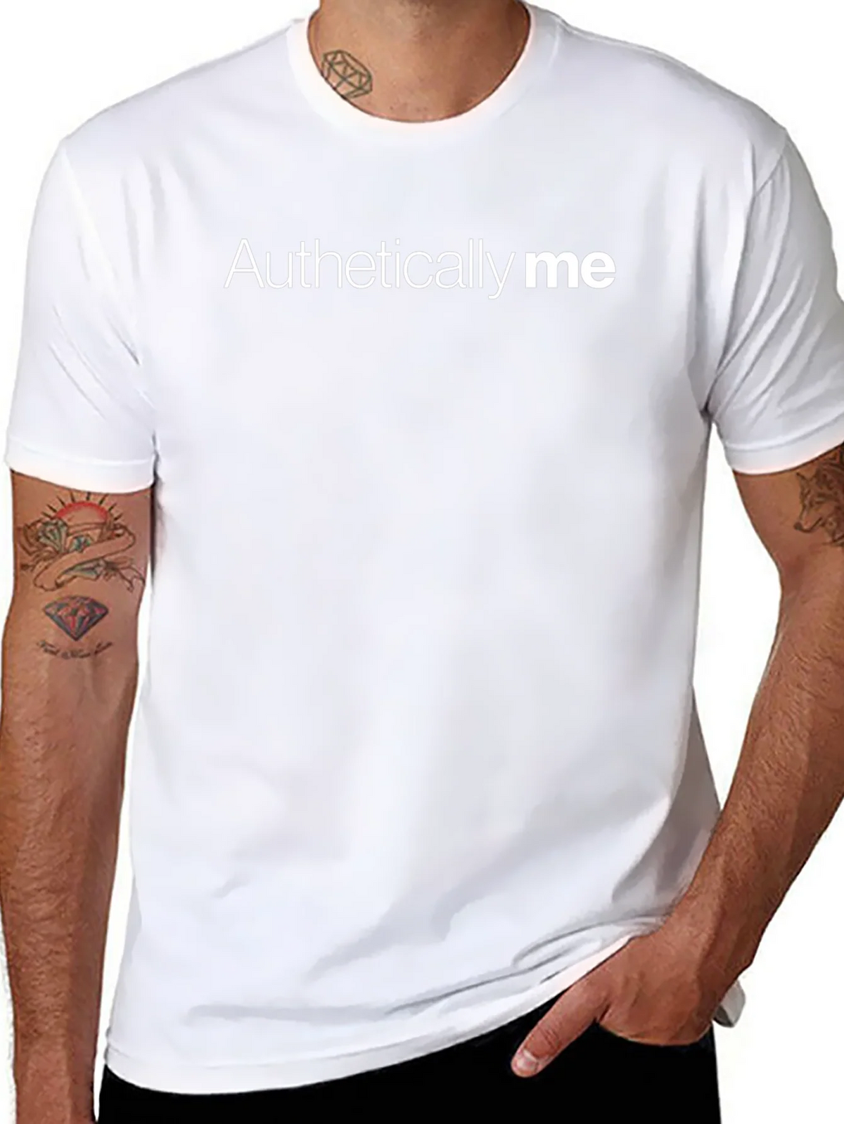 Authentically Me Graphic Tee - Trendy Casual Wear product image 7