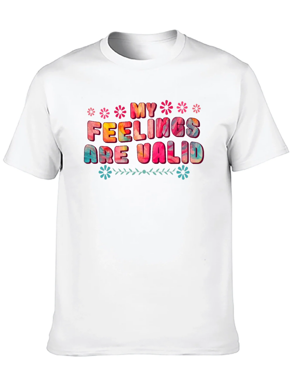 My Feelings Are Valid Graphic Tee - Black product image 9