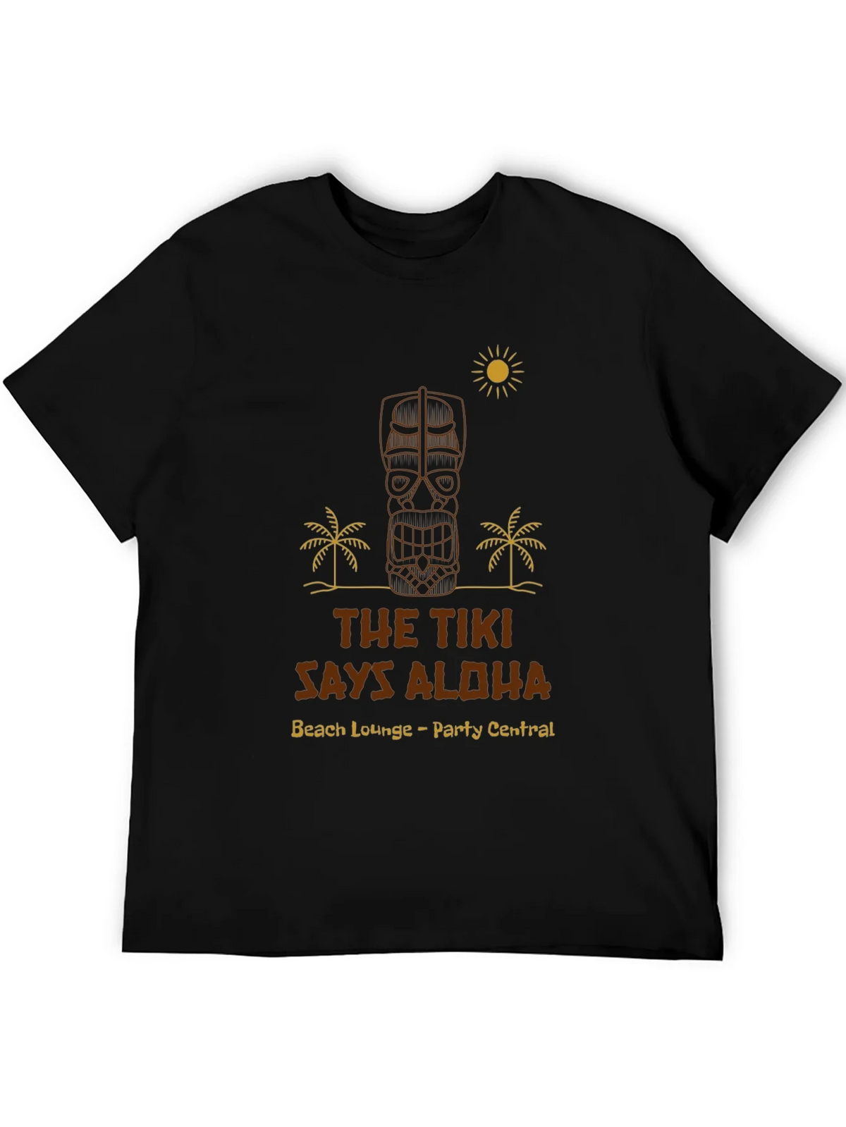 The Tiki Says Aloha Graphic T-Shirt product image 5
