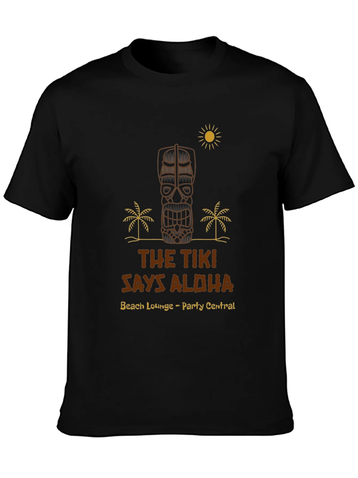 The Tiki Says Aloha Graphic T-Shirt product image 3