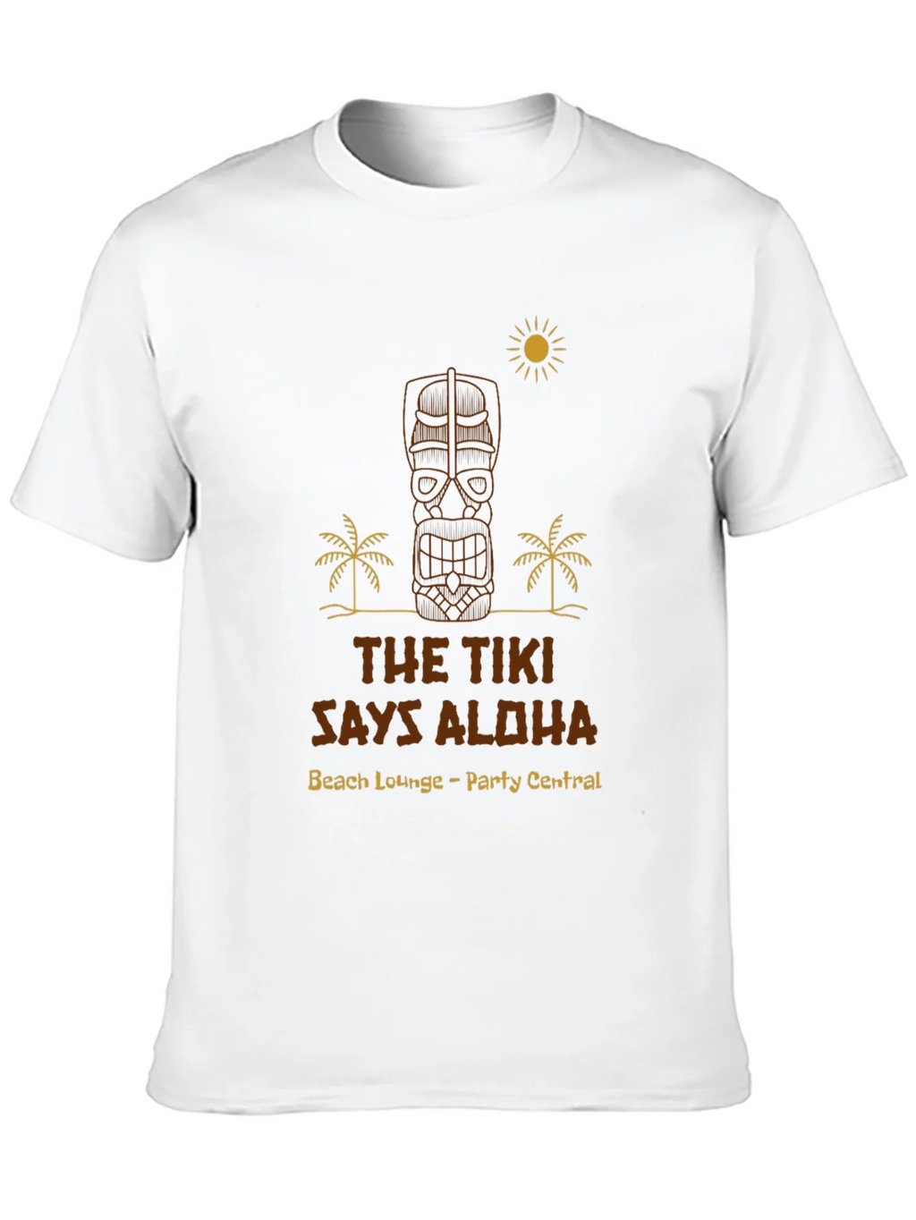 The Tiki Says Aloha Graphic T-Shirt product image 9