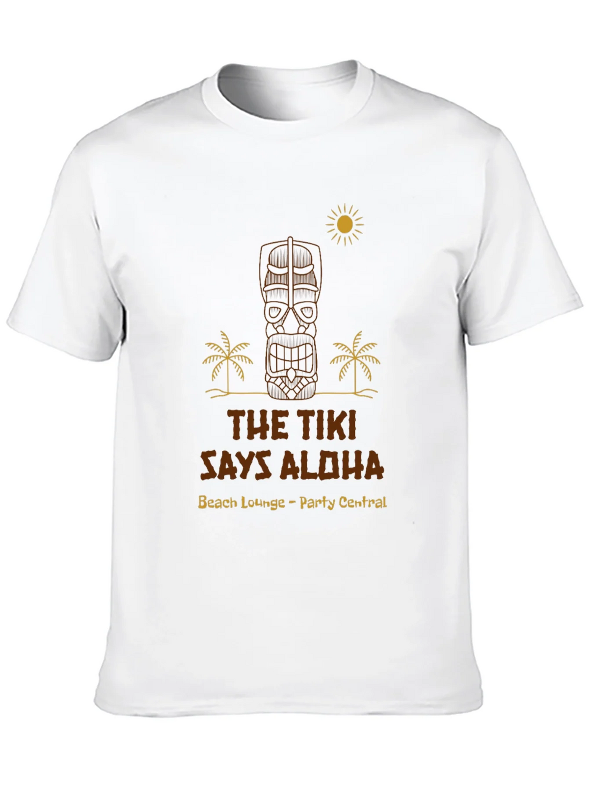 The Tiki Says Aloha Graphic T-Shirt product image 9
