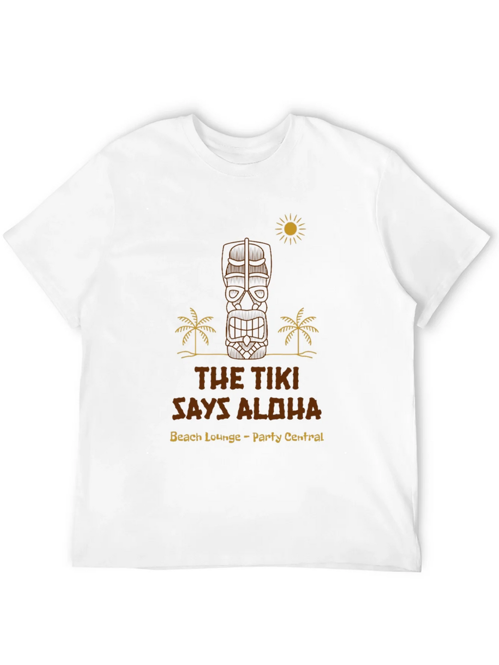 The Tiki Says Aloha Graphic T-Shirt product image 11