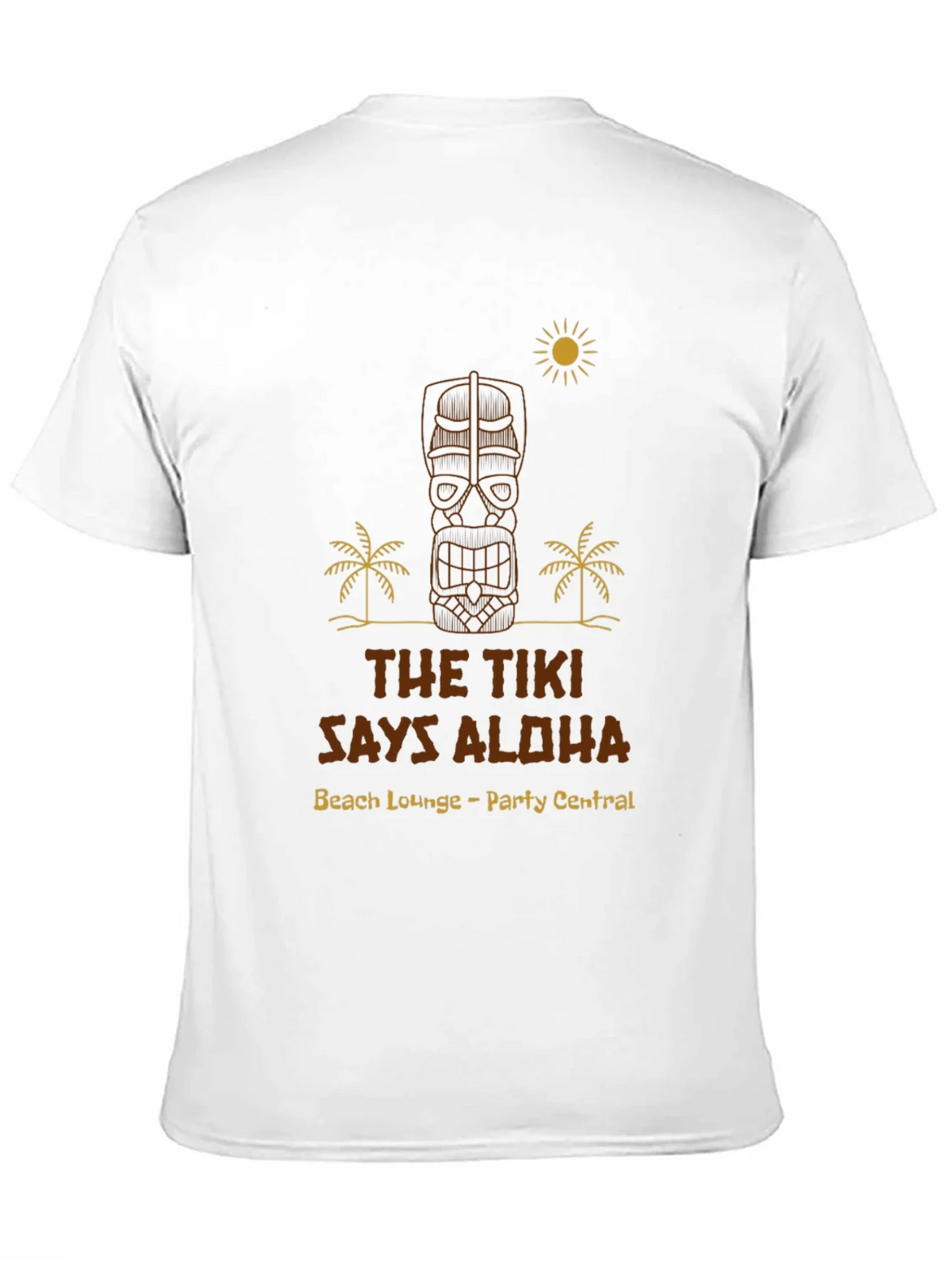 The Tiki Says Aloha Graphic T-Shirt product image 10