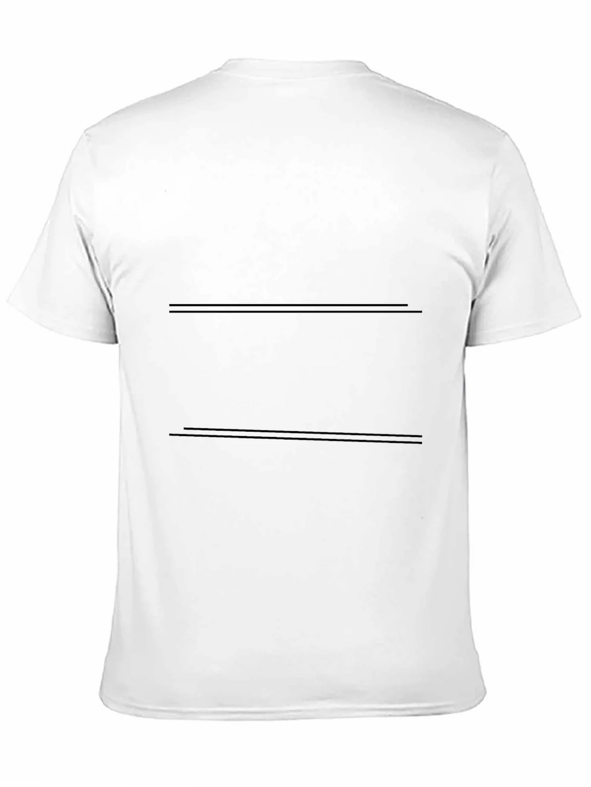 Plain Black Short Sleeve T-Shirt product image 10
