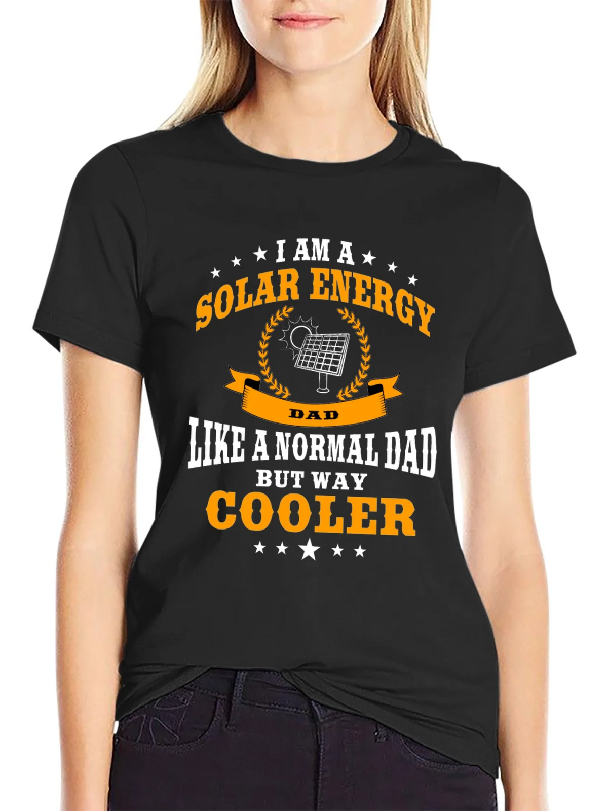 Solar Energy Dad T-Shirt - Cooler Than Normal! product image 2