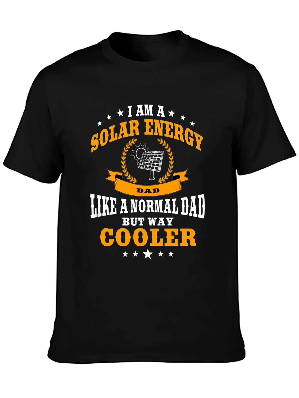 Solar Energy Dad T-Shirt - Cooler Than Normal! product image 3