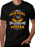 Solar Energy Dad T-Shirt - Cooler Than Normal! product image 1