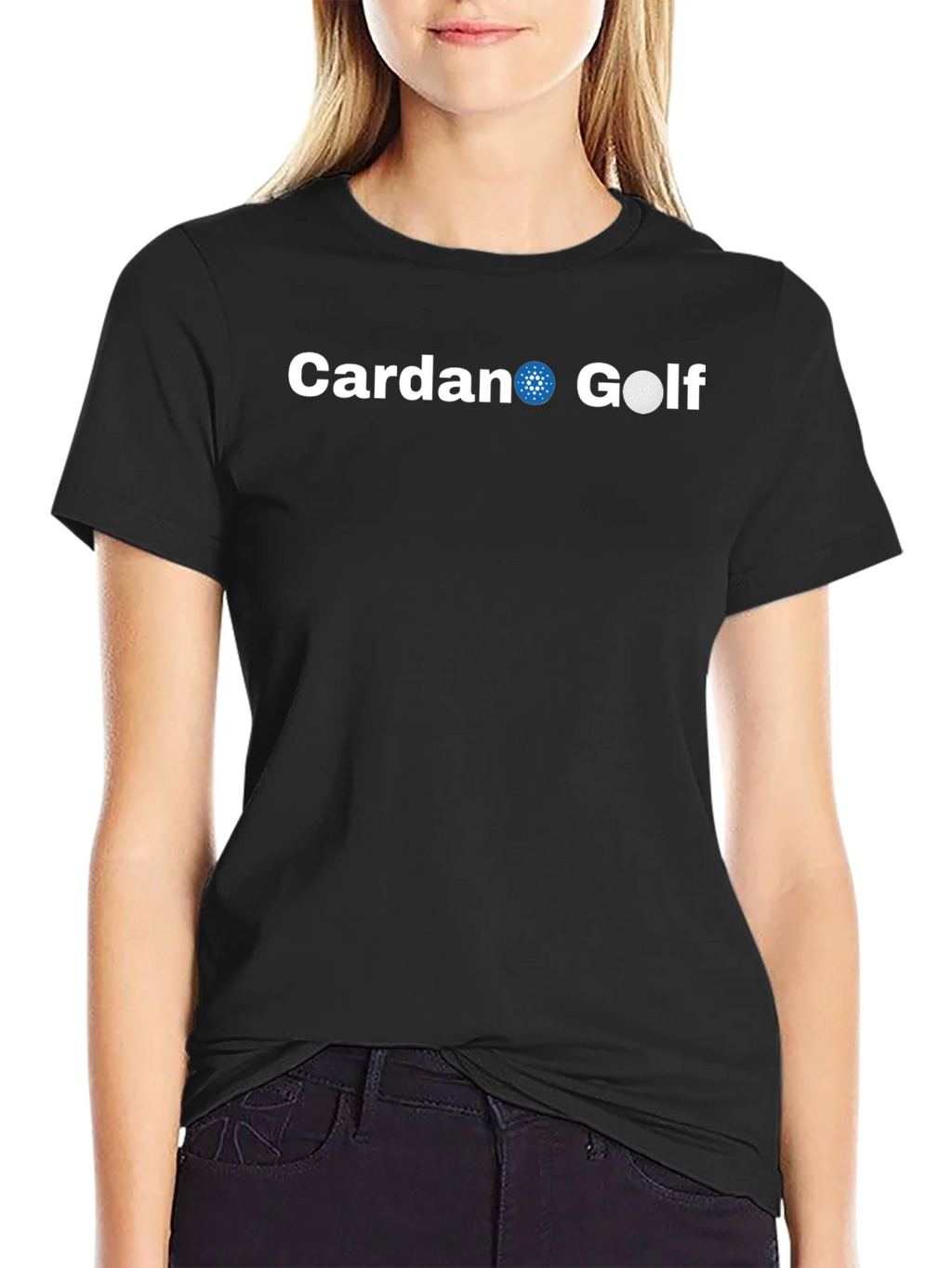 Cardano Golf Black T-Shirt product image 2