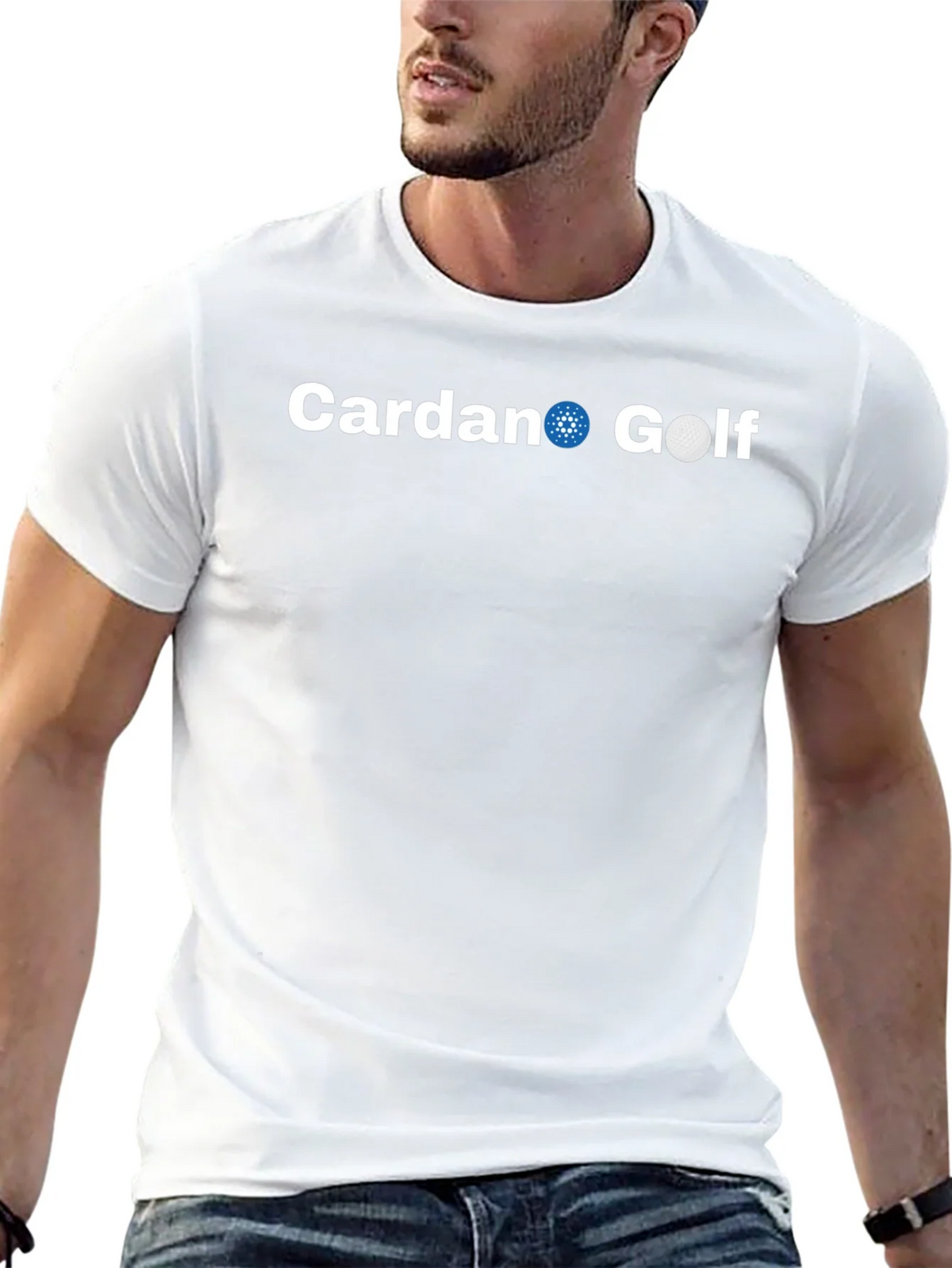 Cardano Golf Black T-Shirt product image 11