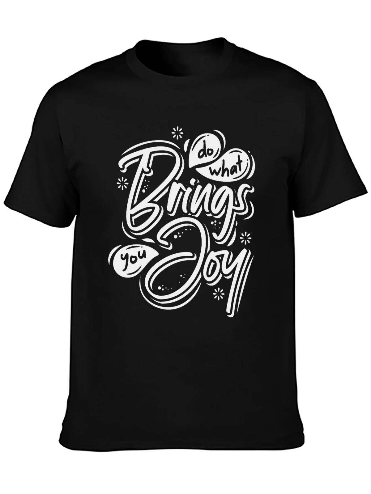 Do What Brings You Joy Black T-Shirt product image 3