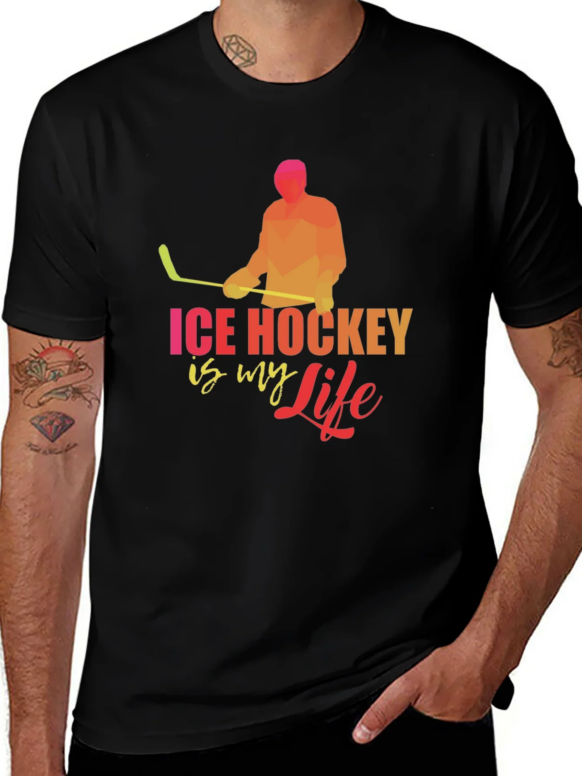 Ice Hockey is My Life T-Shirt product image 1