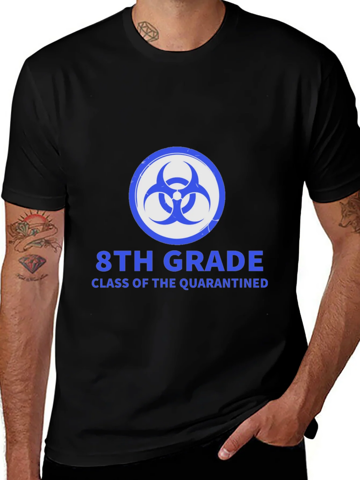 8th Grade Class of the Quarantined T-Shirt product image 1