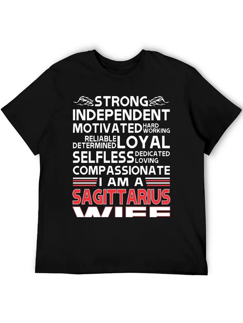 Sagittarius Wife Graphic Tee - Zodiac T-Shirt product image 5