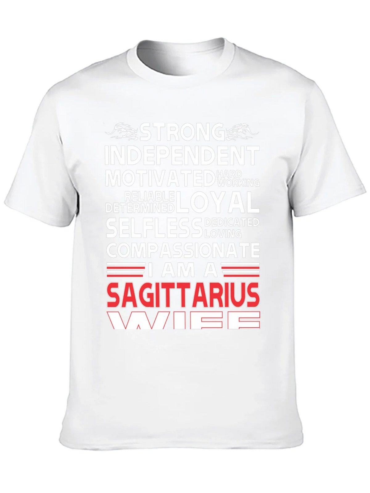 Sagittarius Wife Graphic Tee - Zodiac T-Shirt product image 9