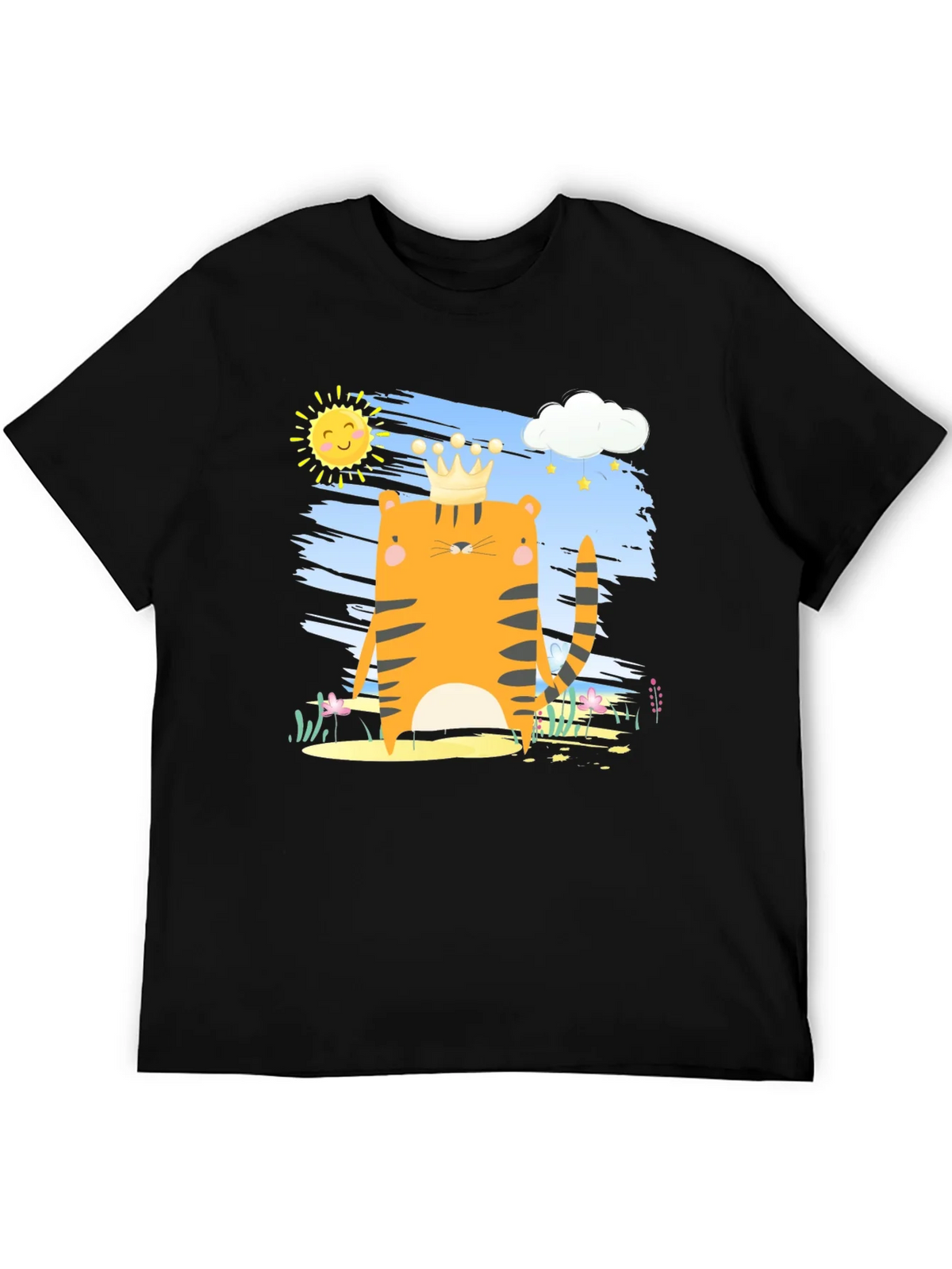Tiger King T-Shirt - Cartoon Graphic Tee product image 5