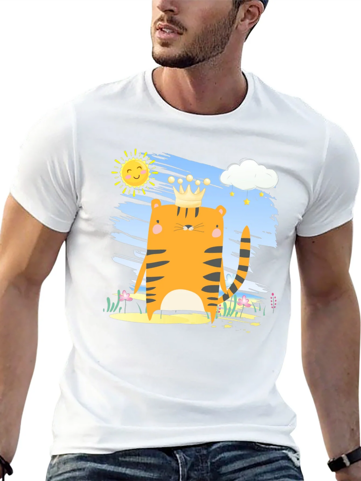 Tiger King T-Shirt - Cartoon Graphic Tee product image 12