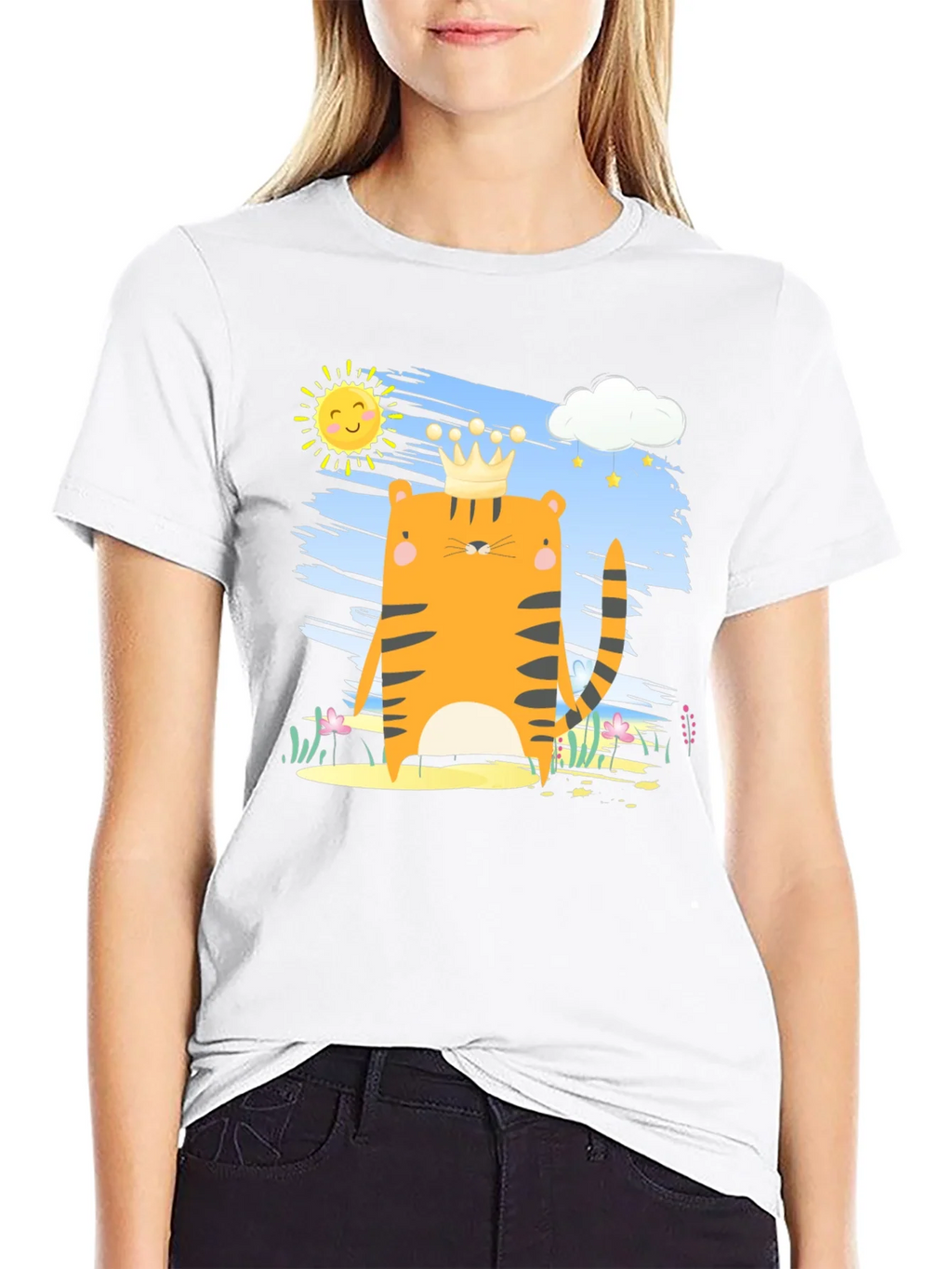 Tiger King T-Shirt - Cartoon Graphic Tee product image 8