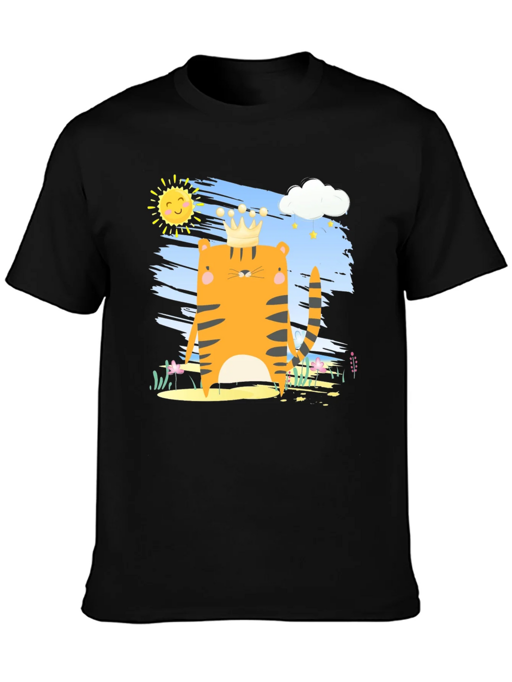 Tiger King T-Shirt - Cartoon Graphic Tee product image 3