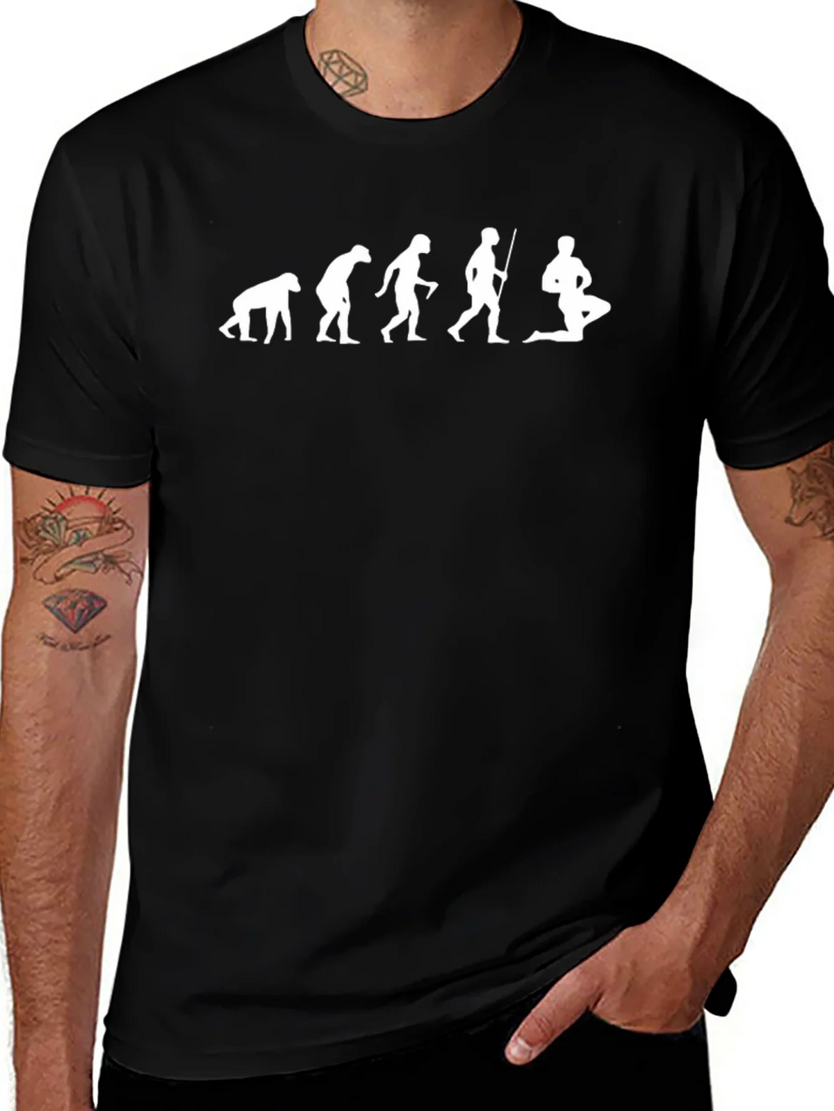 Evolution T-Shirt - Fitness Progress product image 1