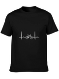 Bike Heartbeat Graphic Tee - Cycling Passion product image 1