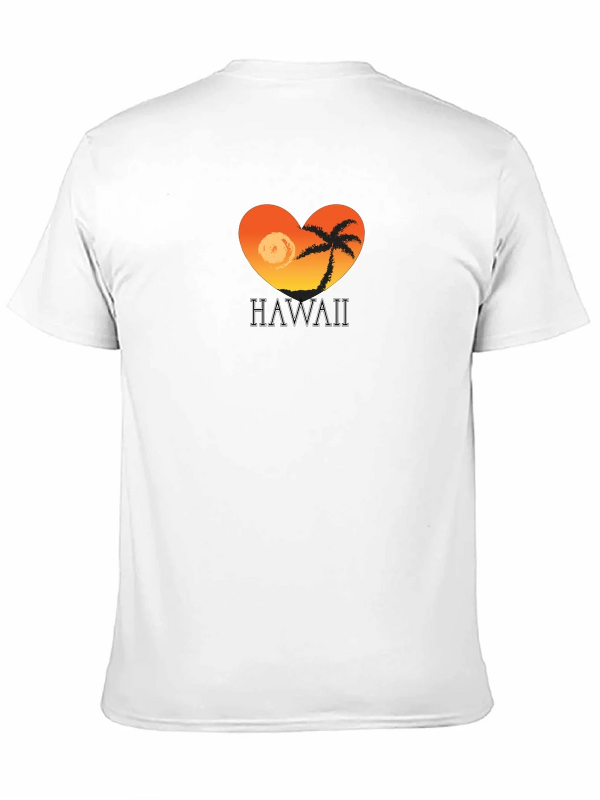 Hawaii Sunset Heart T-Shirt - Tropical Island Tee product image 10