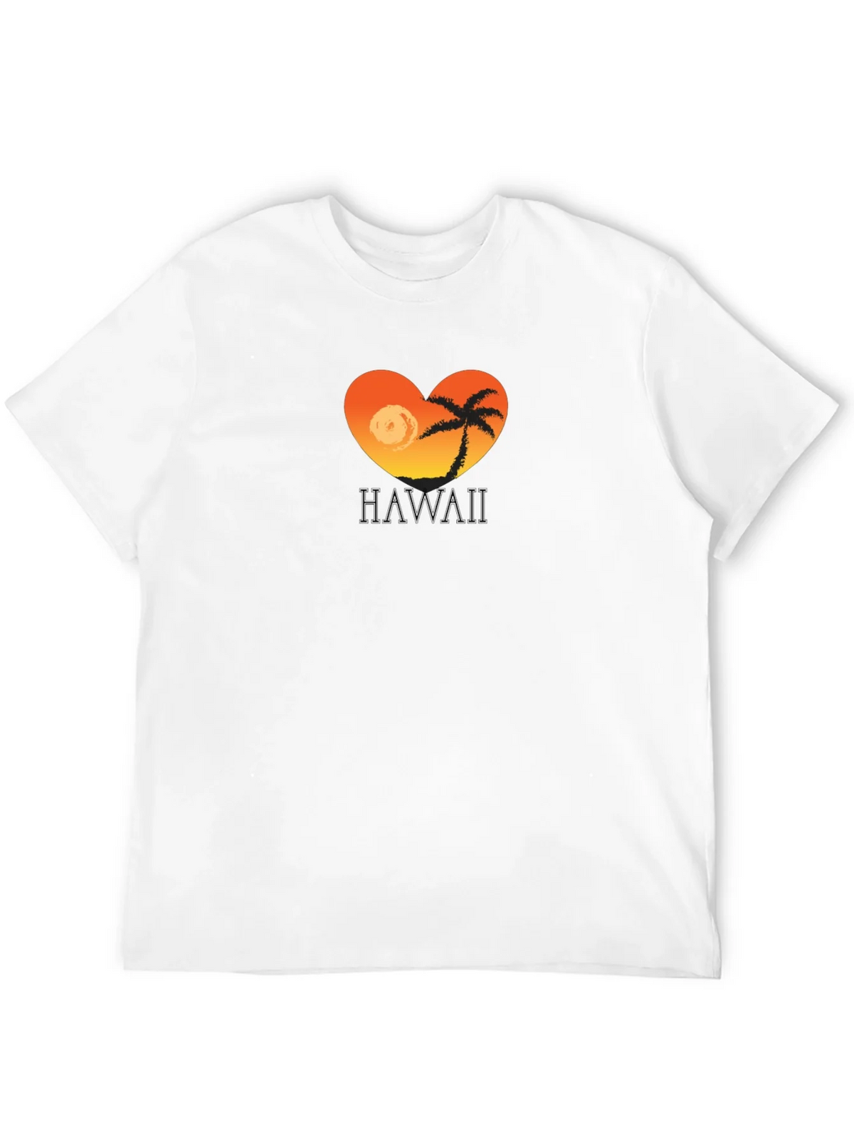 Hawaii Sunset Heart T-Shirt - Tropical Island Tee product image 11