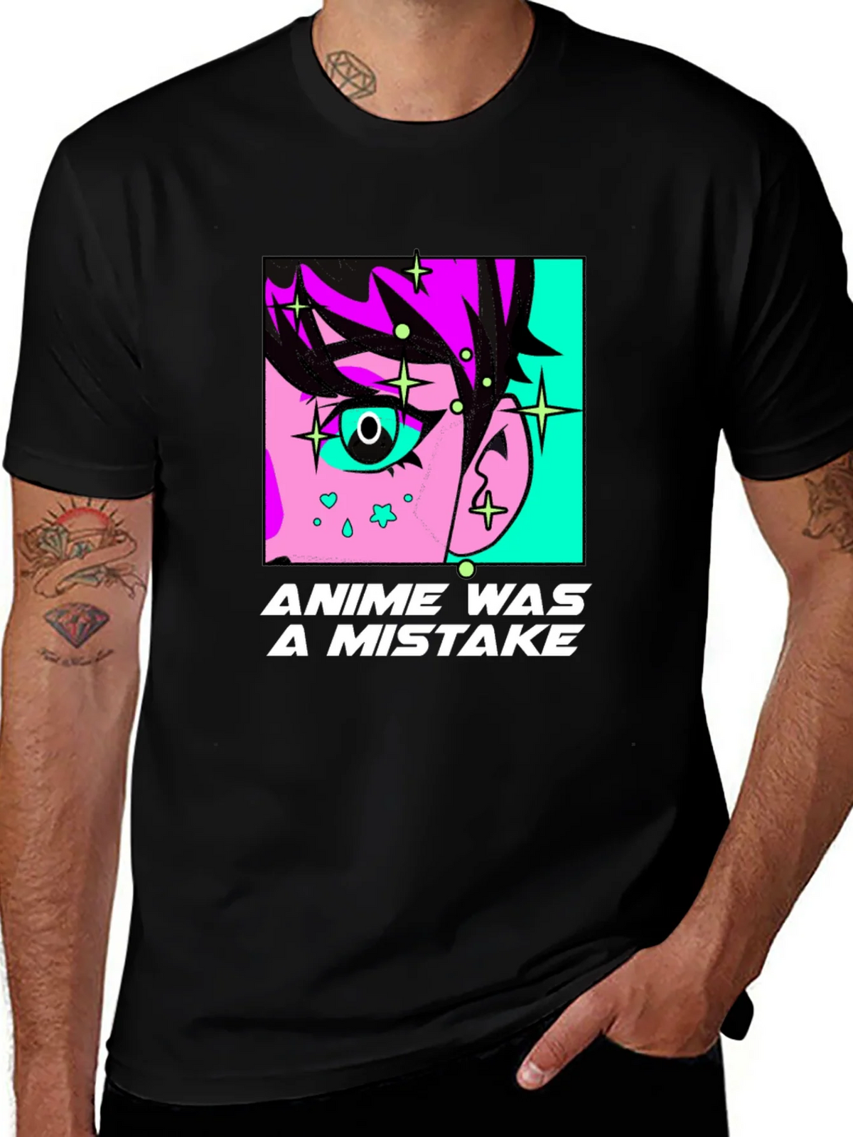 Anime Mistake Graphic T-Shirt product image 1