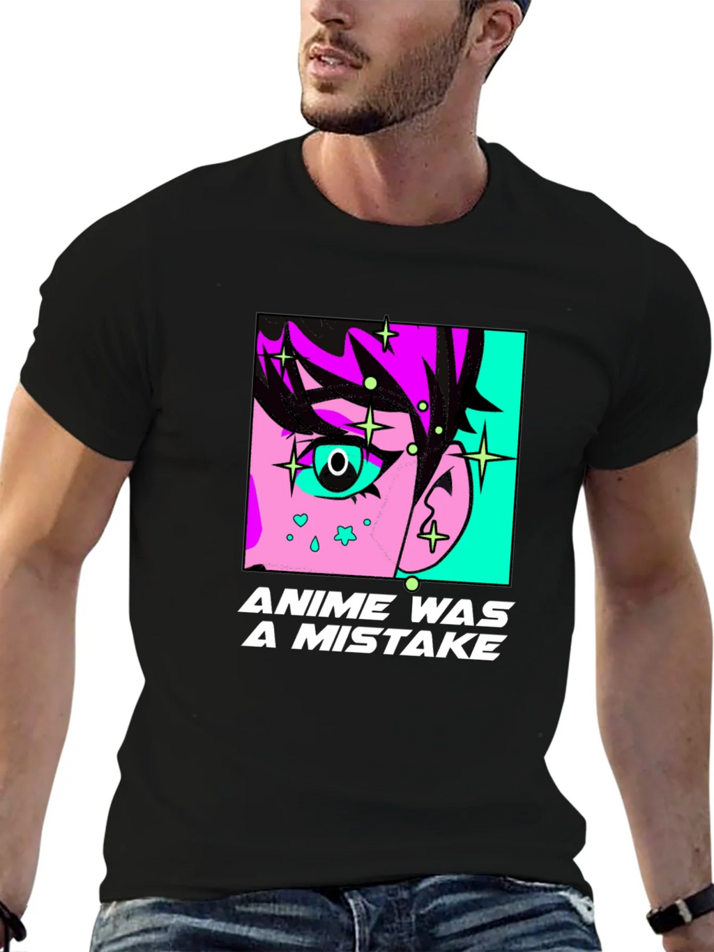 Anime Mistake Graphic T-Shirt product image 6