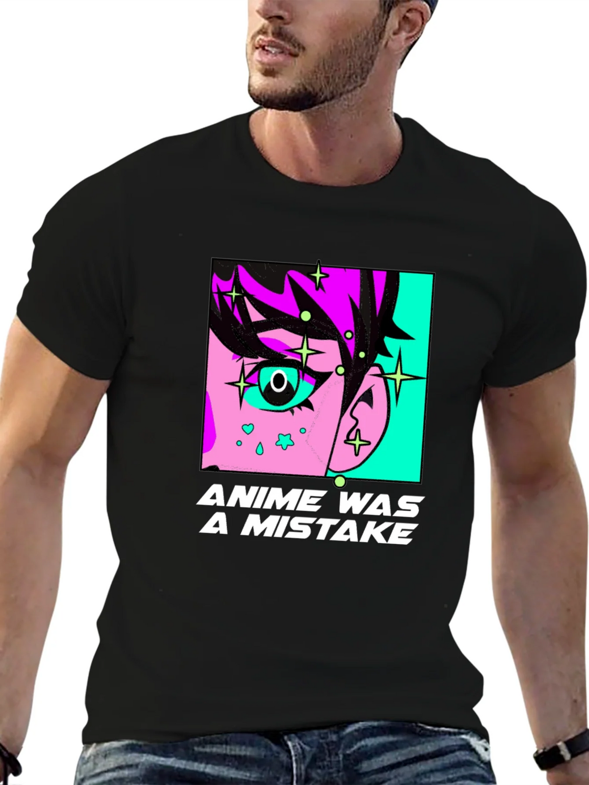 Anime Mistake Graphic T-Shirt product image 6