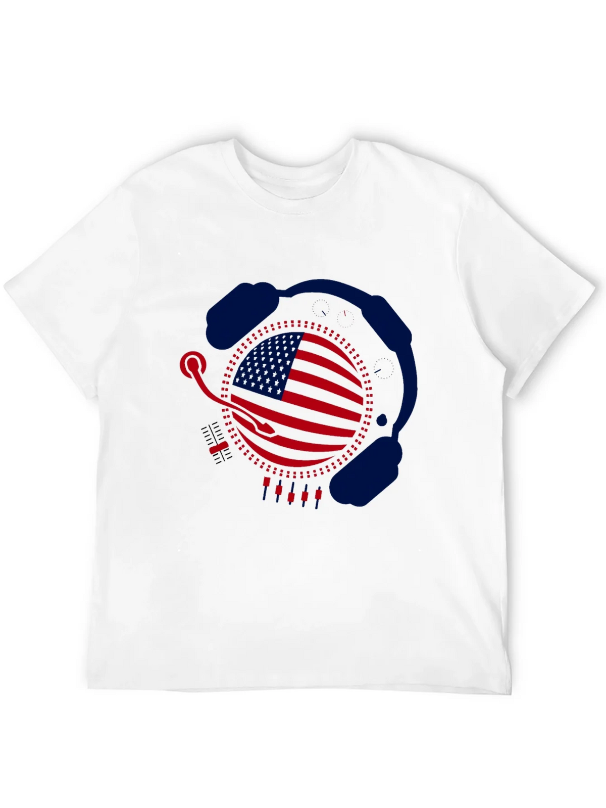 American DJ Headphone Graphic T-Shirt product image 11