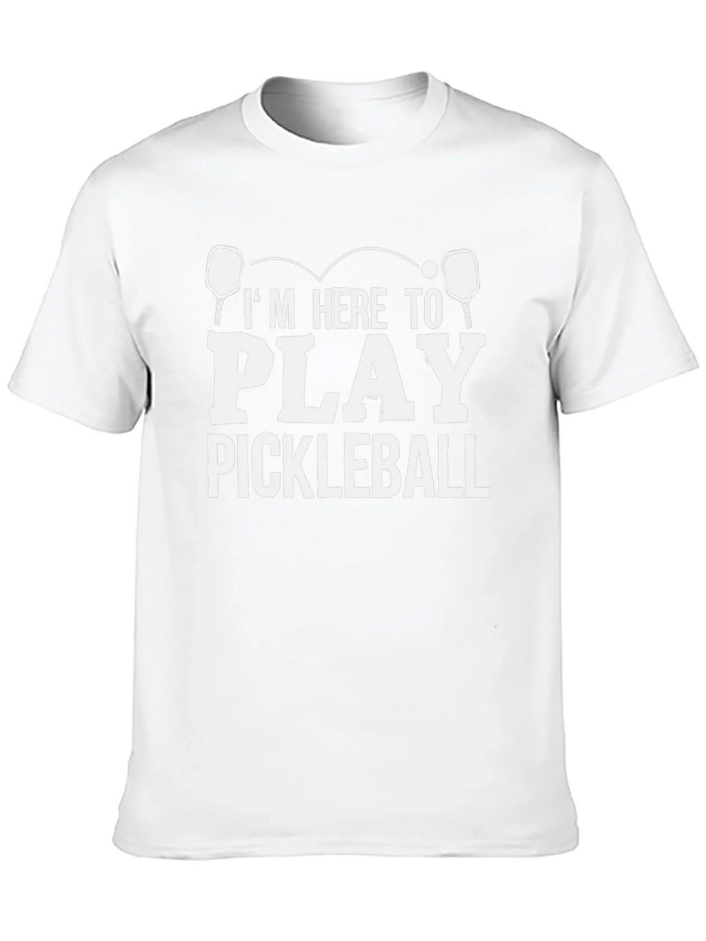 Im Here to Play Pickleball T-Shirt product image 9