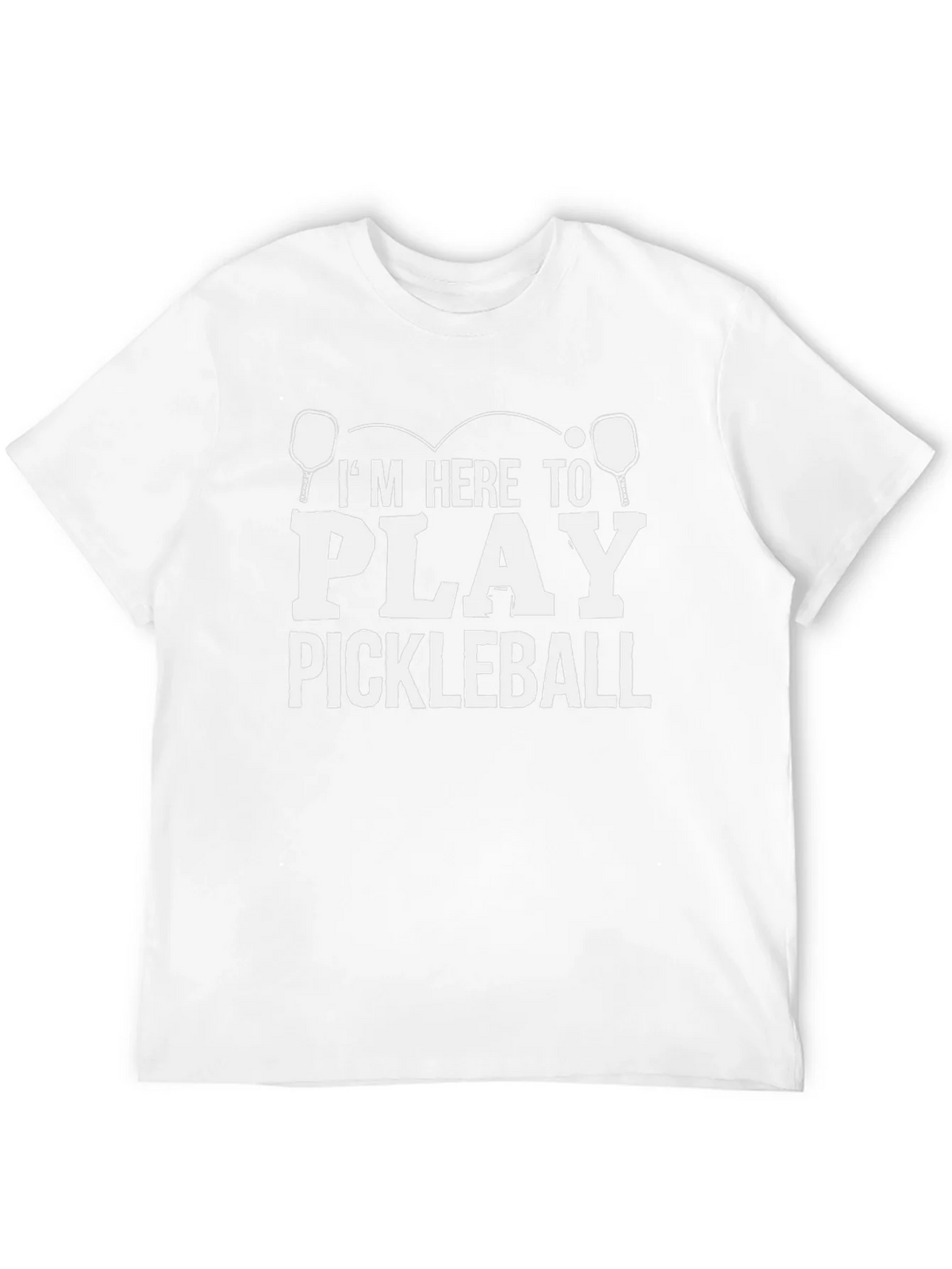 Im Here to Play Pickleball T-Shirt product image 11