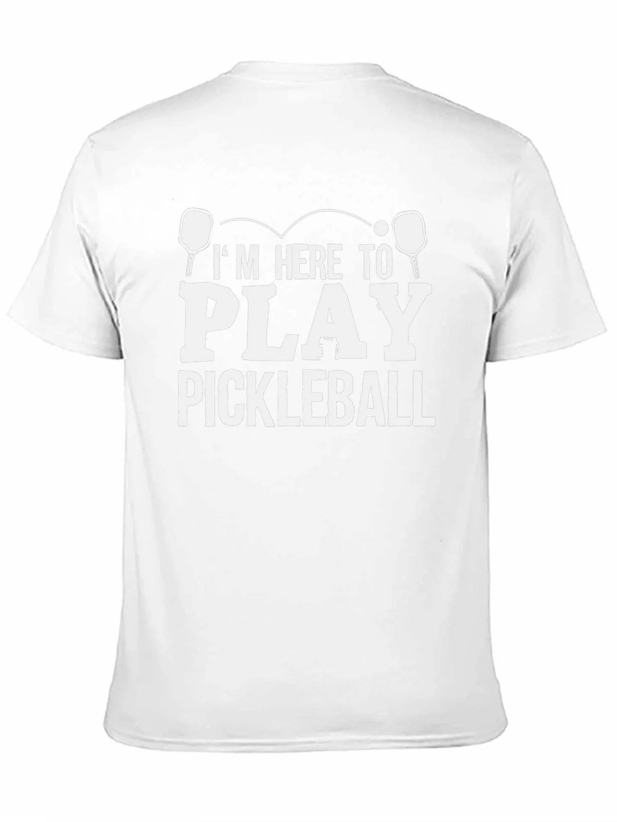 Im Here to Play Pickleball T-Shirt product image 10