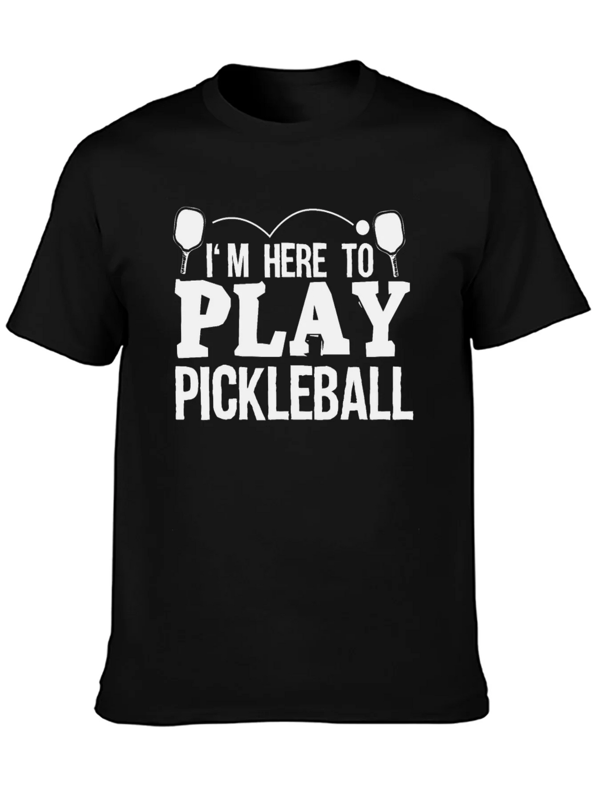 Im Here to Play Pickleball T-Shirt product image 3
