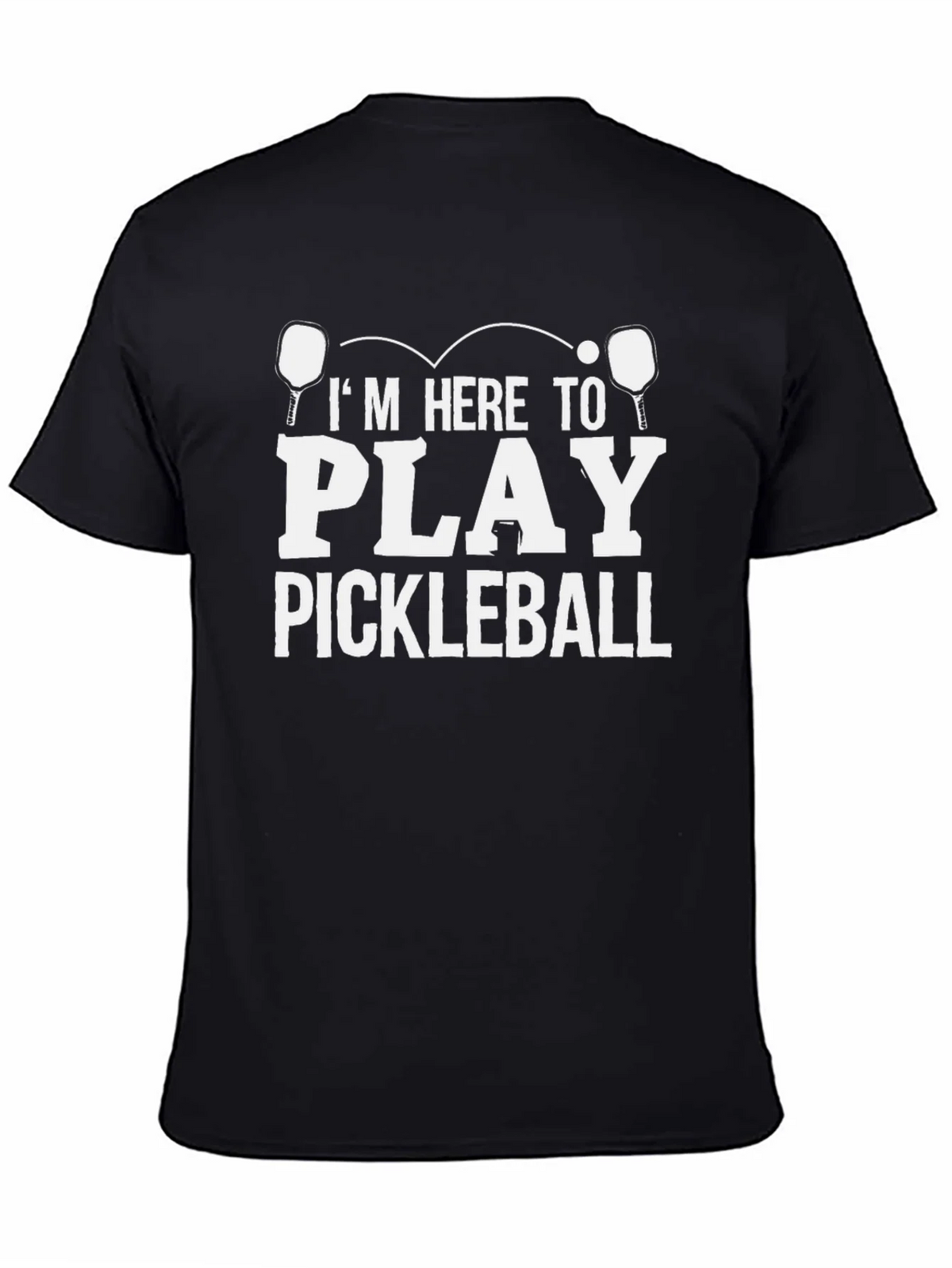 Im Here to Play Pickleball T-Shirt product image 4