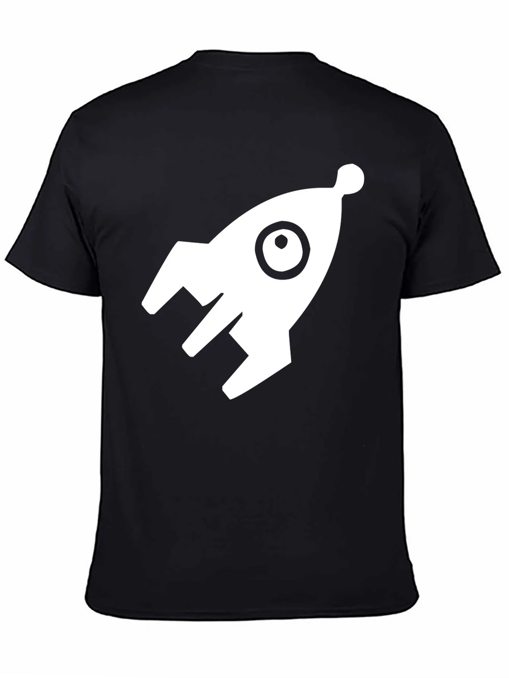 Rocket Graphic Black T-Shirt product image 4