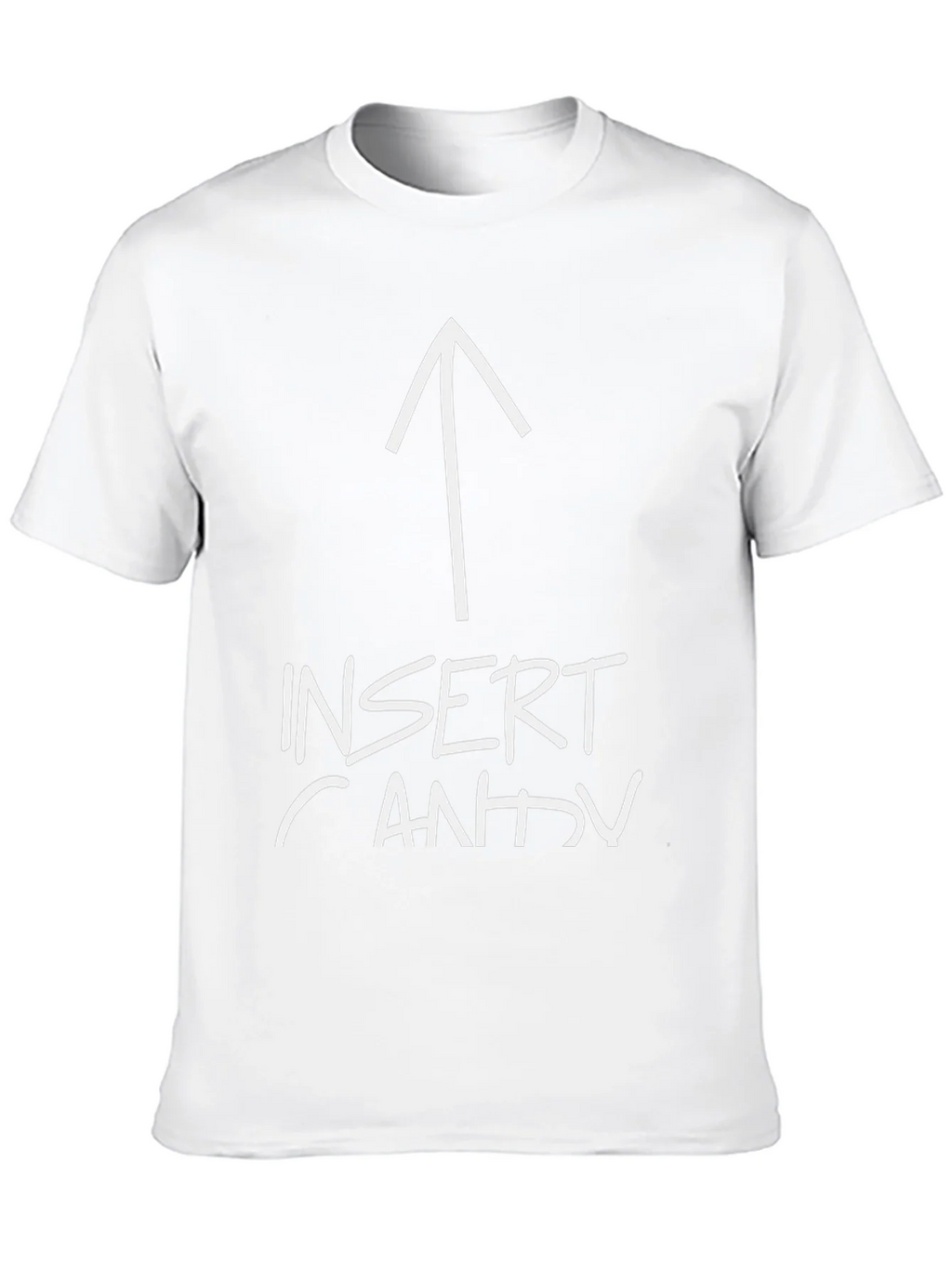 Insert Candy Arrow Graphic Tee - Black Cotton T-Shirt product image 9