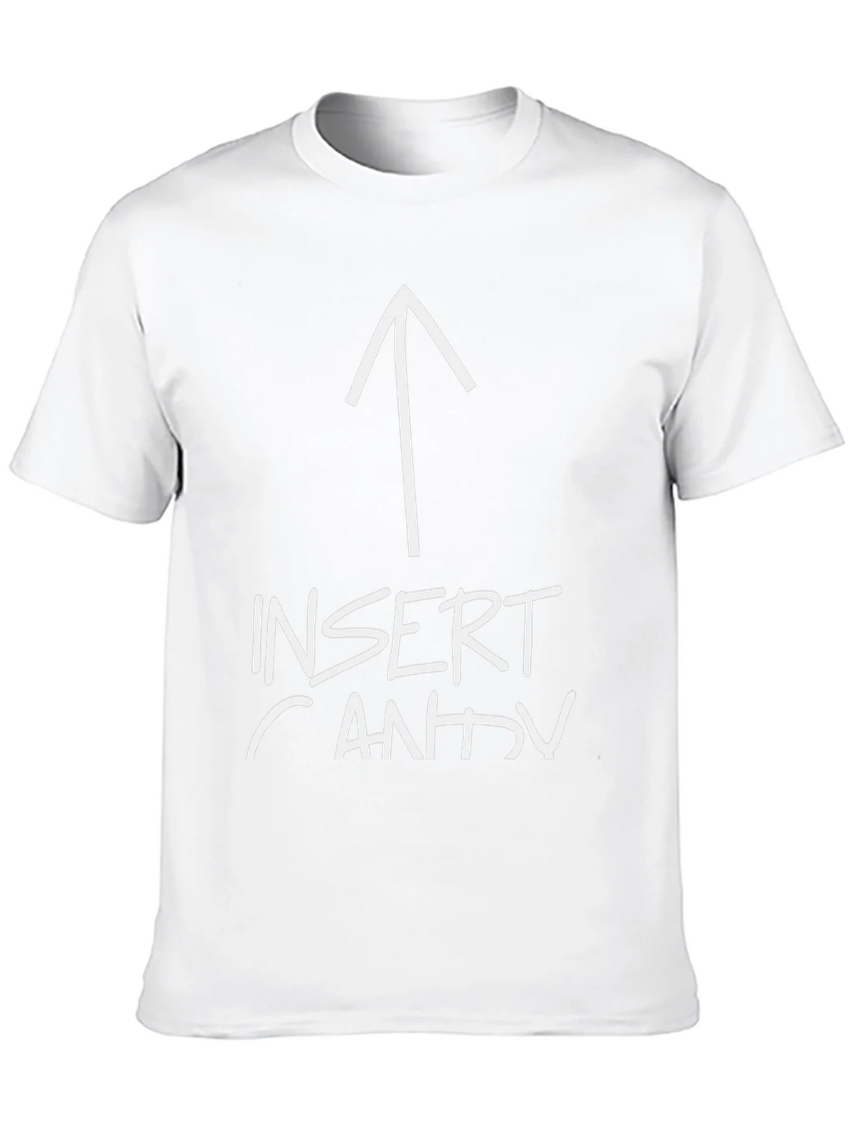 Insert Candy Arrow Graphic Tee - Black Cotton T-Shirt product image 9