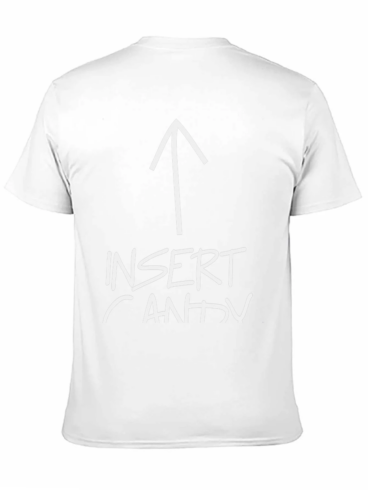 Insert Candy Arrow Graphic Tee - Black Cotton T-Shirt product image 10