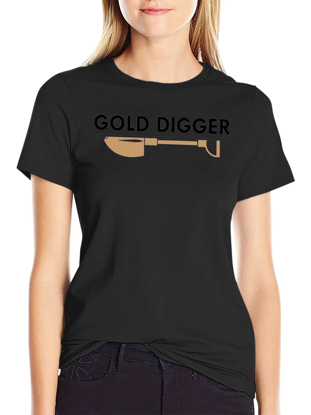 Gold Digger Graphic Tee - Novelty Design T-Shirt product image 2