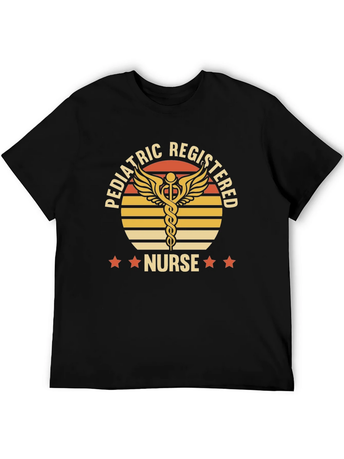 Pediatric Registered Nurse Graphic T-Shirt product image 5