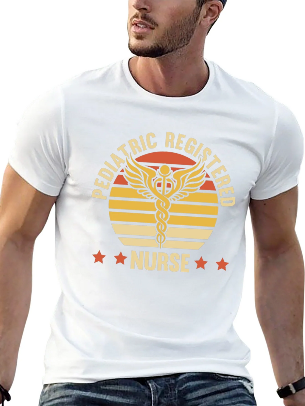 Pediatric Registered Nurse Graphic T-Shirt product image 12