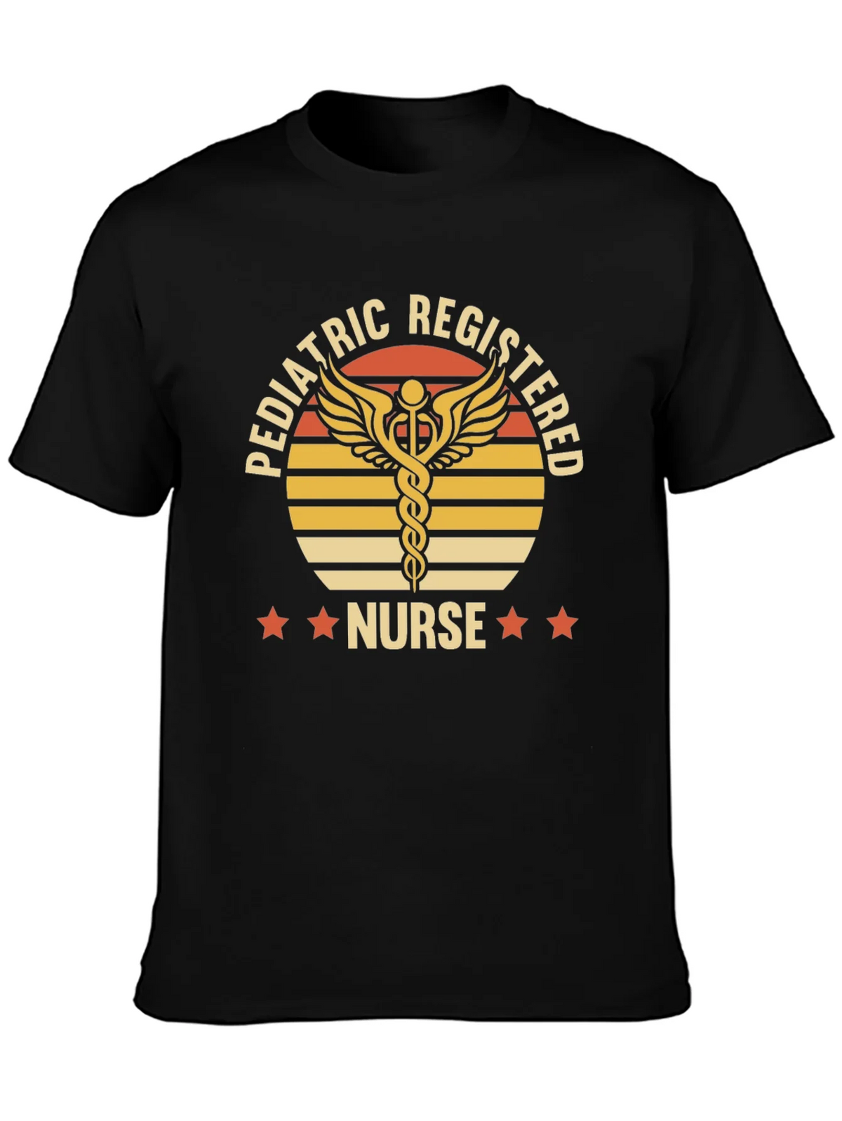 Pediatric Registered Nurse Graphic T-Shirt product image 3