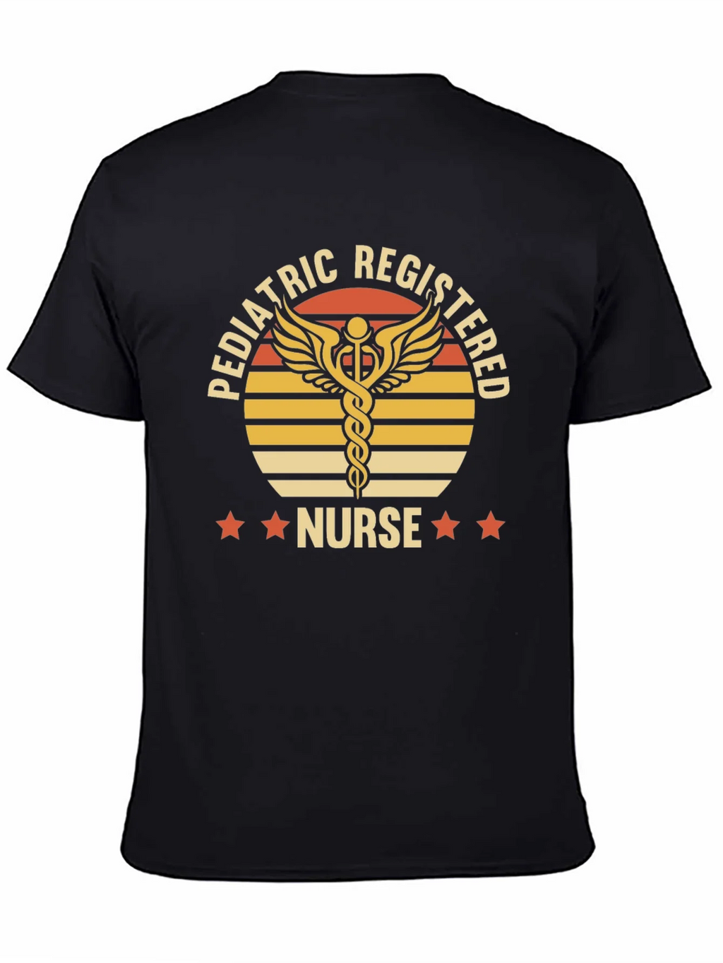 Pediatric Registered Nurse Graphic T-Shirt product image 4