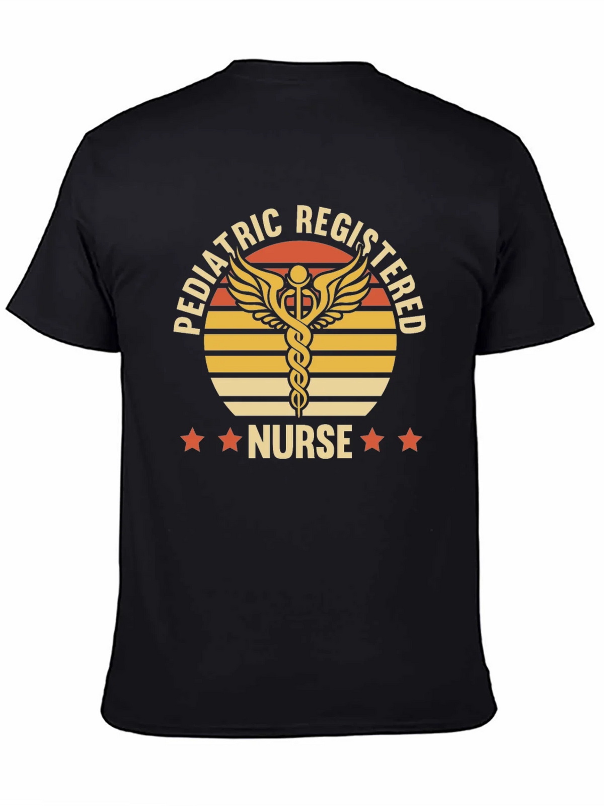 Pediatric Registered Nurse Graphic T-Shirt product image 4