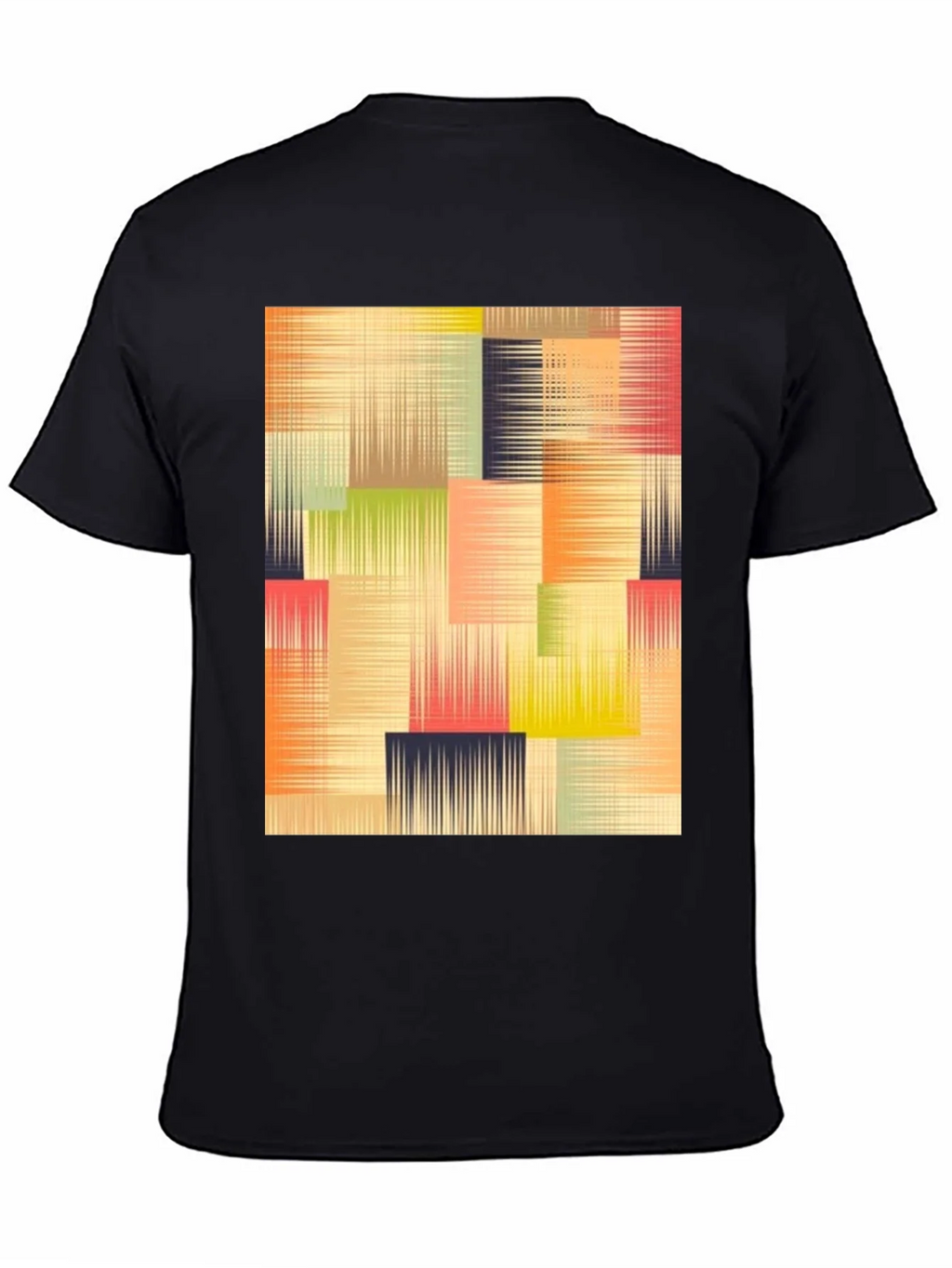 Abstract Geometric T-Shirt - Modern Art Design product image 4