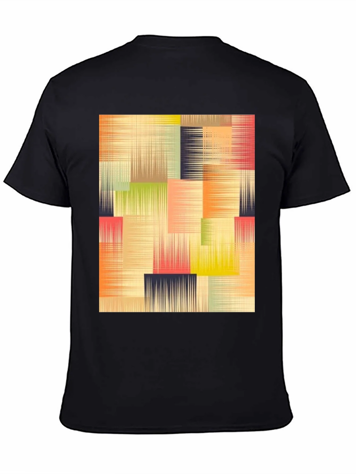 Abstract Geometric T-Shirt - Modern Art Design product image 4